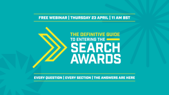 Image: The Definitive Guide to the Search Awards Free Webinar