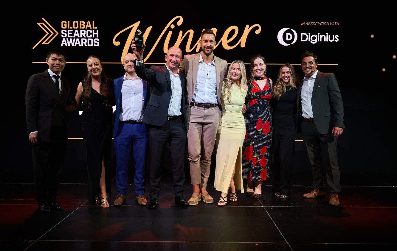 Image: LOCOMOTIVE Named Best Global Large Integrated Search Agency at the Global Search Awards 2026