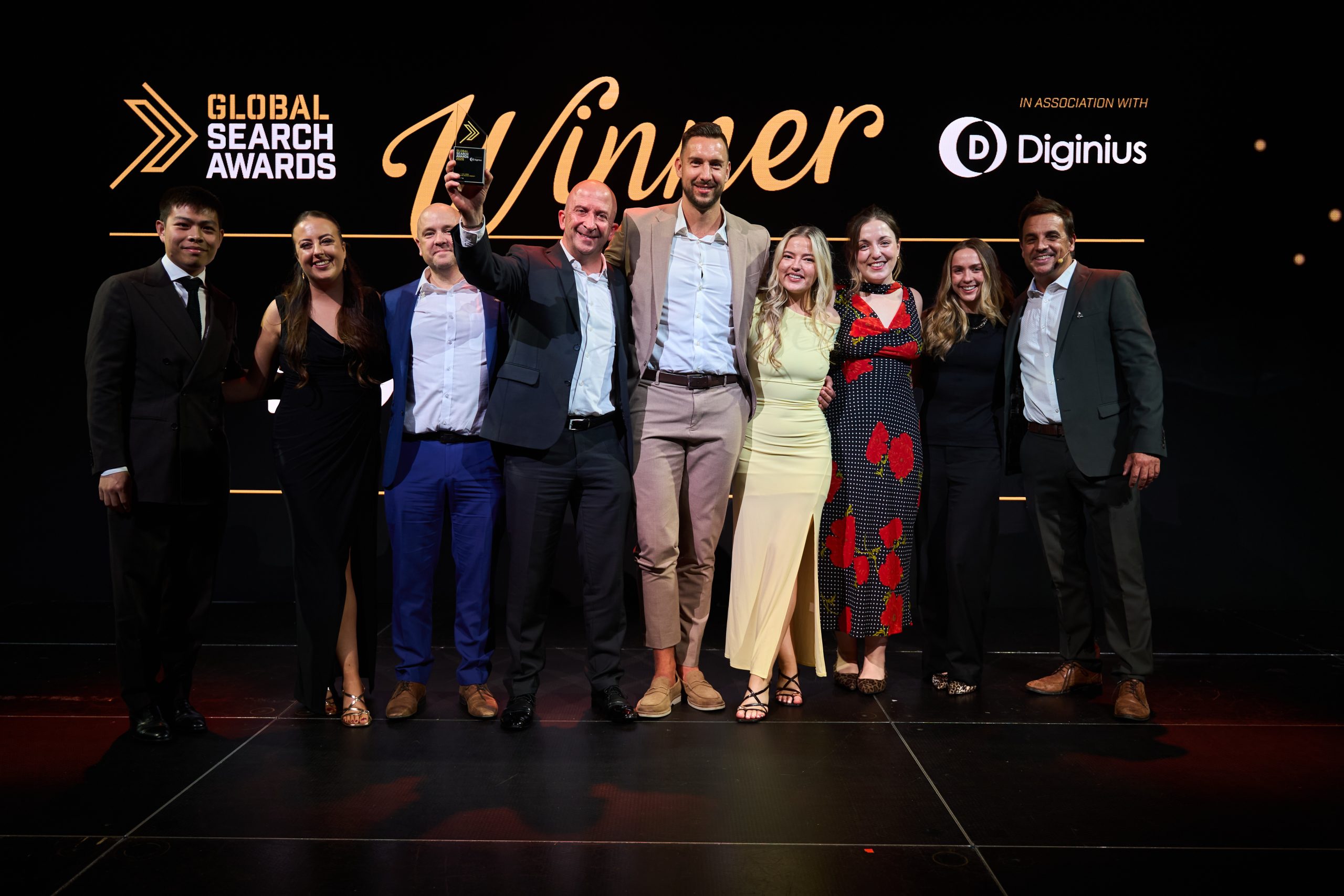 Image: LOCOMOTIVE Named Best Global Large Integrated Search Agency at the Global Search Awards 2026